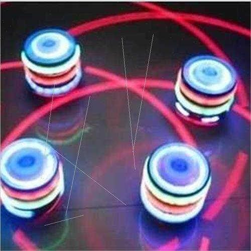 Colorful flash music gyro/light-emting wh music imation wood