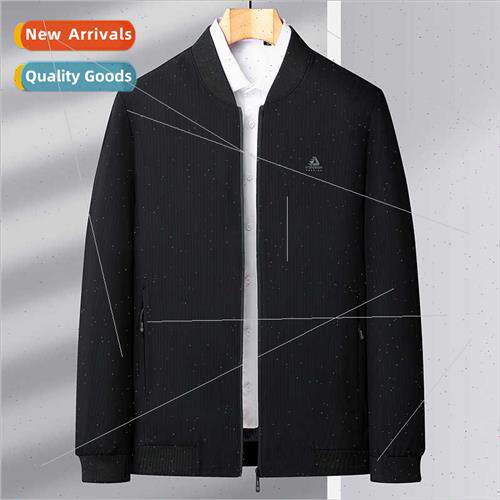 2023 new dad jacket spring fall blouse middle-aged men jacke