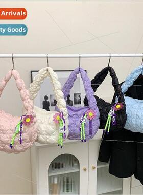 Pleated Armp Bag Female New che Bubble Womens Bags Hundred F