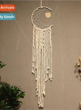 Moon Dreamcatcher Tapestry HWoven Hanging Home Decor Wall De