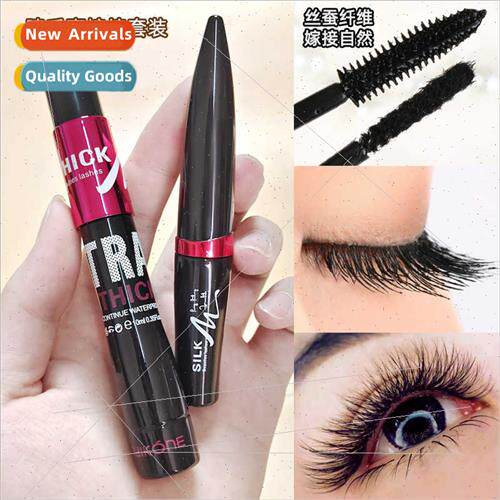 lk extensions black fiber thick lengthening mascara women wa