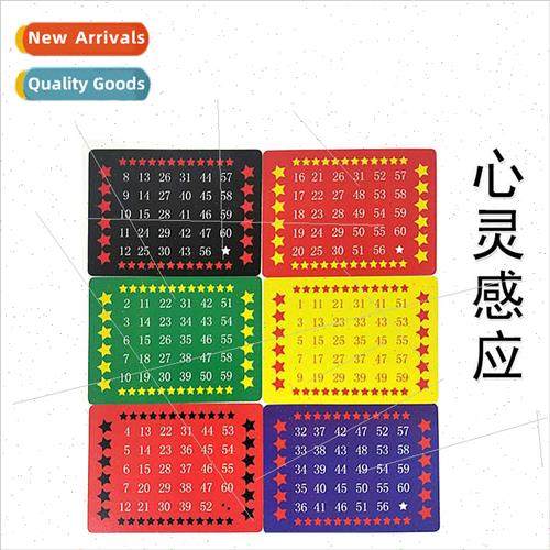 Telepathy Deck Magical Numbers Test Cards Close-up Interacti