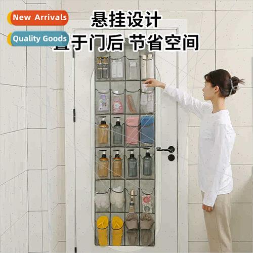 Behind door storage hanging bag home hanging divided underwe