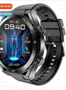 New ET450 Bluetooth Talking Smartwatch ECG ECG ECG Blood Glu