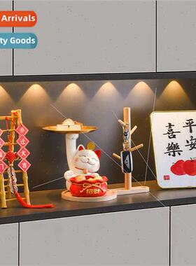 Fortune Cat Key Storage Entryway Ornament Entryway Door Shoe