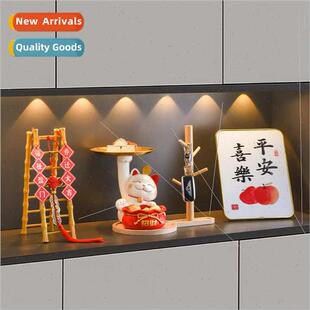 Fortune Cat Key Storage Entryway Ornament Entryway Door Shoe