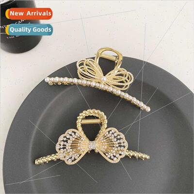 Elegant hair clips back head grasp clip large shark clip tem