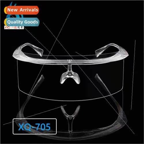 New goggles anti-salivation impact resistant isolation glass