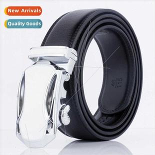 Business men leather belt Ground rubber sports car automatic
