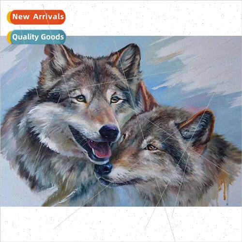 New handmade full diamonds living room small animal landscap
