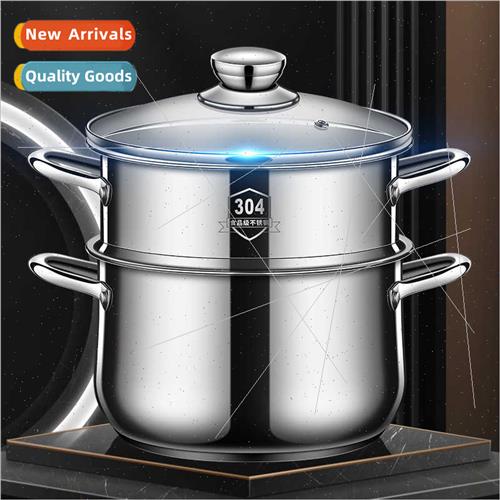 Double Soup Steamer Double Ear Sealed Micro Pressure Cooker
