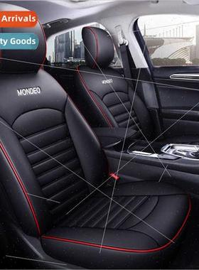 Genuine leather ized special car seat cover full enclosure p