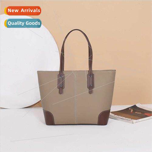 2023 Autumn winter new leather women bags Tote bag large cap