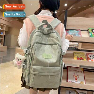 New large-capacy schoolbag high-color student backpack nd pr