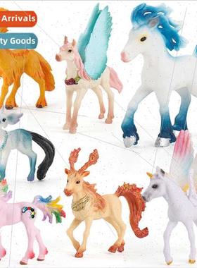 Europe mythological Pegasus unicorn elf horse children anima