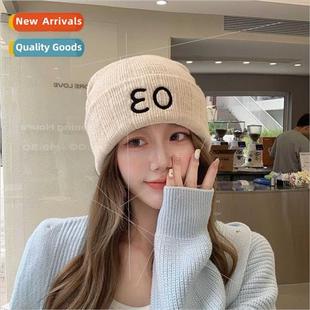 warm ear female double Kore cap layer wool Winter protection
