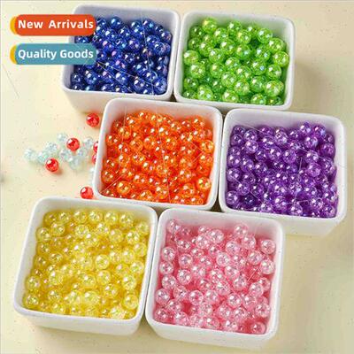 Japan ins sweet dazzle color acrylic illusion wrinkled star