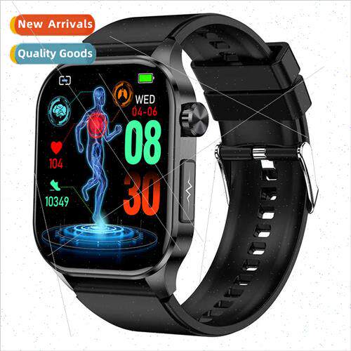 New ET580 Bluetooth Talk Cardio Smartwatch Blood Sugar Heart