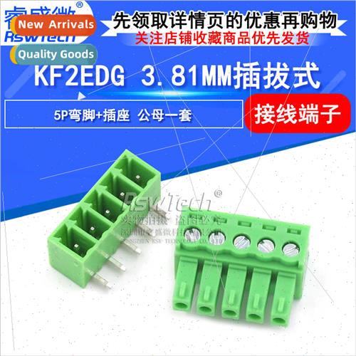 Plug-in Terminal Block KF2EDG-3.81mm Pch PCB Terminal Block