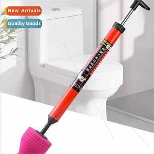 Toilet unclogging device toilet clogged leather plunger sewe