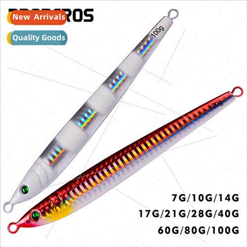 BrSea Fishing Metal Lead Fish Road Runner 100G Iron Plate Fa