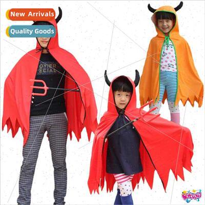 Halloween Cloak Adult Reaper Devil Devil Cloak Permance Cost
