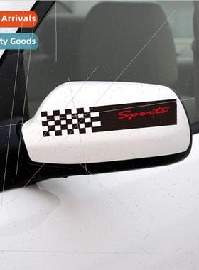 Checkered flag small car stickers scratches masking stickers