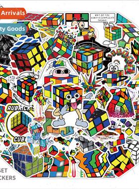 50 cartoon hand exme sports Rubiks Cube graffi stickers note