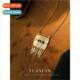devil eye retro silver zir female niche necklace s925 tassel
