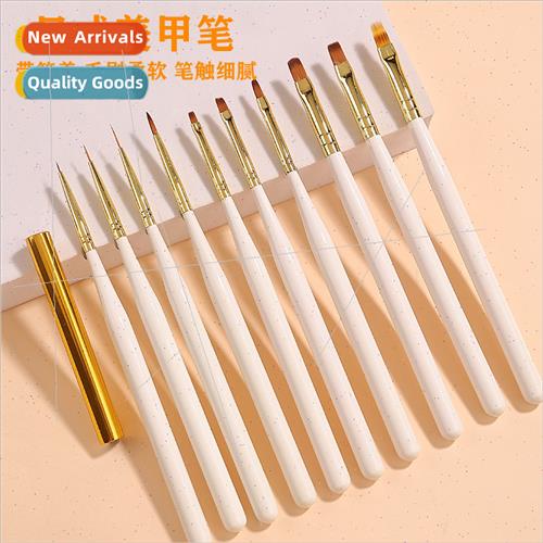 Nail art pen brush set full set of universal light therapy p