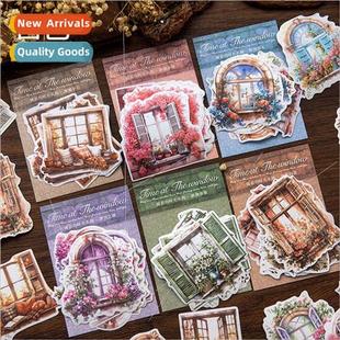 window washi vintage dreamy pack front sticker Time tape