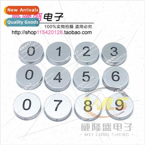 Tactile swch key cap 0-9 symbols round cap can be matched wh