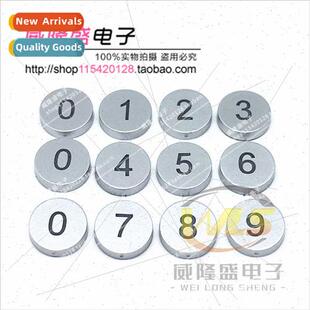 Tactile swch key cap 0-9 symbols round cap can be matched wh