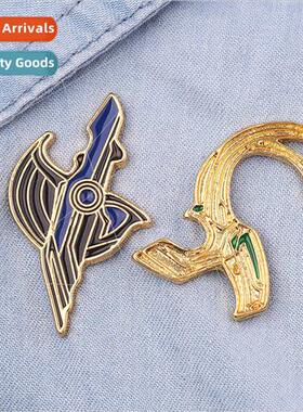 Thor 3 Twilight Gods Loki Helmet Pin Marvel Collection Thor