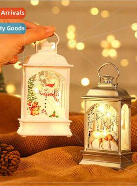 New Christmas decorations light-up portable oil lamp LED win