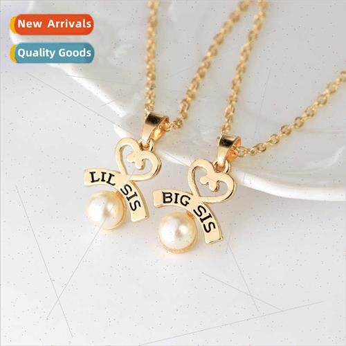 Jewelry new popular accessories LIL BIG SISTER  ster hollow