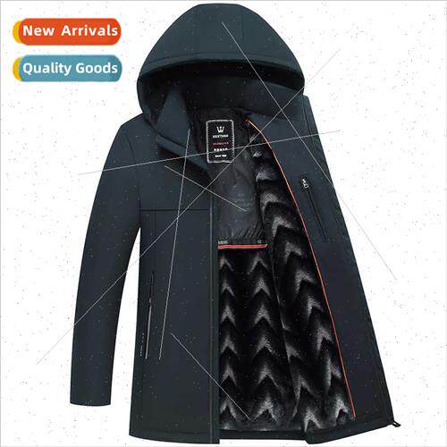 2022 new men cotton clothes in old middle-aged wh comtable l