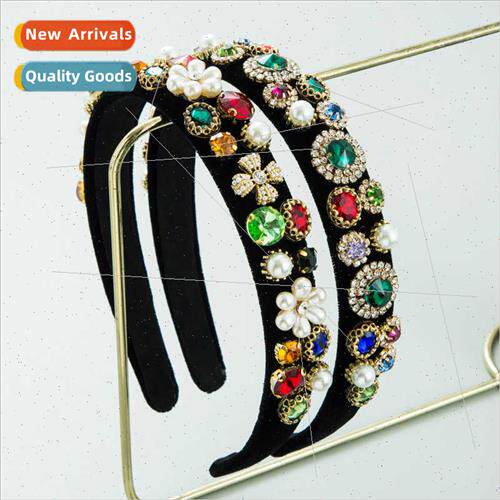 Hair bands Europe nd baroque court headband female fine edge