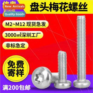 Hexalobular Hexa 304 GB2672 head screws pan Stainless socket