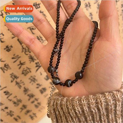 New Chinese minimalist hundred matching beaded necklace fema
