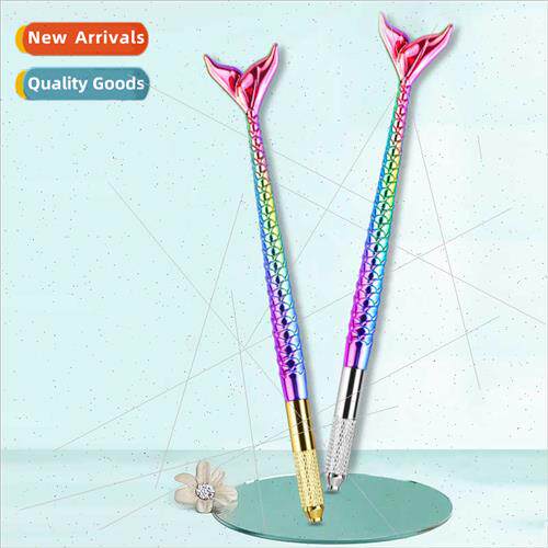 Semi-permanent embroidery misting pen new fishtail manual pe