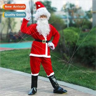 Clothes Gingham Christmas Hot Claus Adult Men Santa
