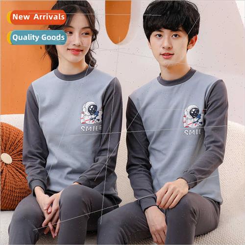 Teenagers new cotton underwear set middle large boys girls c图片