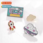 rainbow tape metal New oil brooch popular dro cartoon