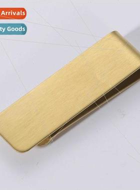 High-grade matte metal clip blank engravable father day craf