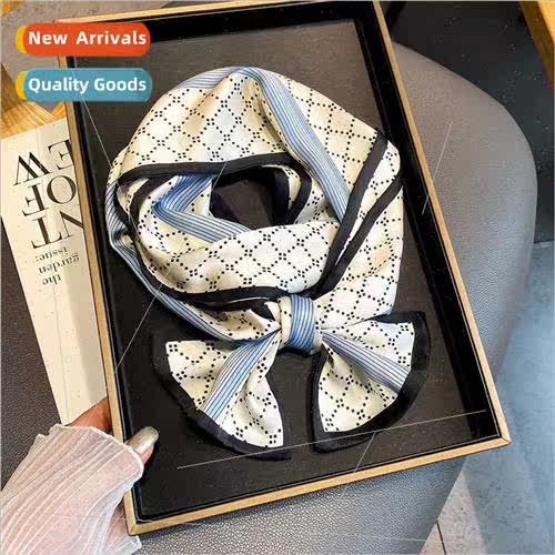 2021 fall winter new Korean fashion diamond pattern imation
