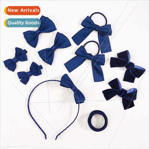 Korean wind ribbon tie hair bow ribbon hair clips sweet cute
