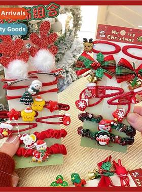 New Christmas children hair accessories sweet girl broken ha