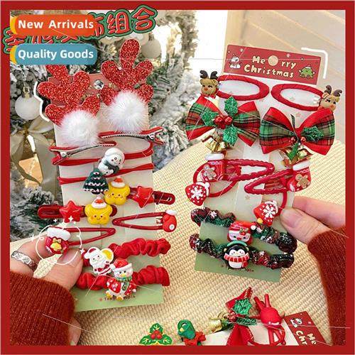 New Christmas children hair accessories sweet girl broken ha