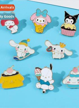 Japanese cartoon cute Sanrio brooch Yuji dog Melody Pacha do